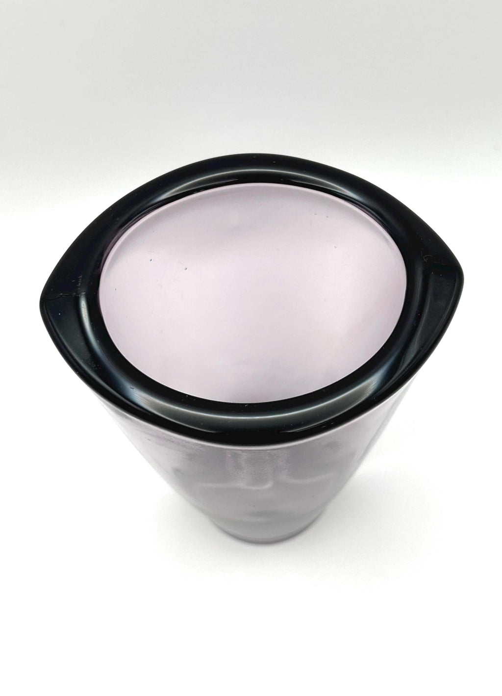Riihimäen Lasi, Finland. Amethyst Glass Vase -1970s-