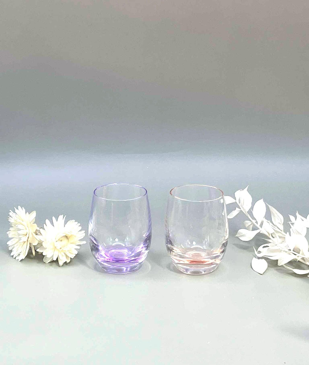 Moser Bohemian Miniature Crystal Tumblers | Handcrafted European Glasses