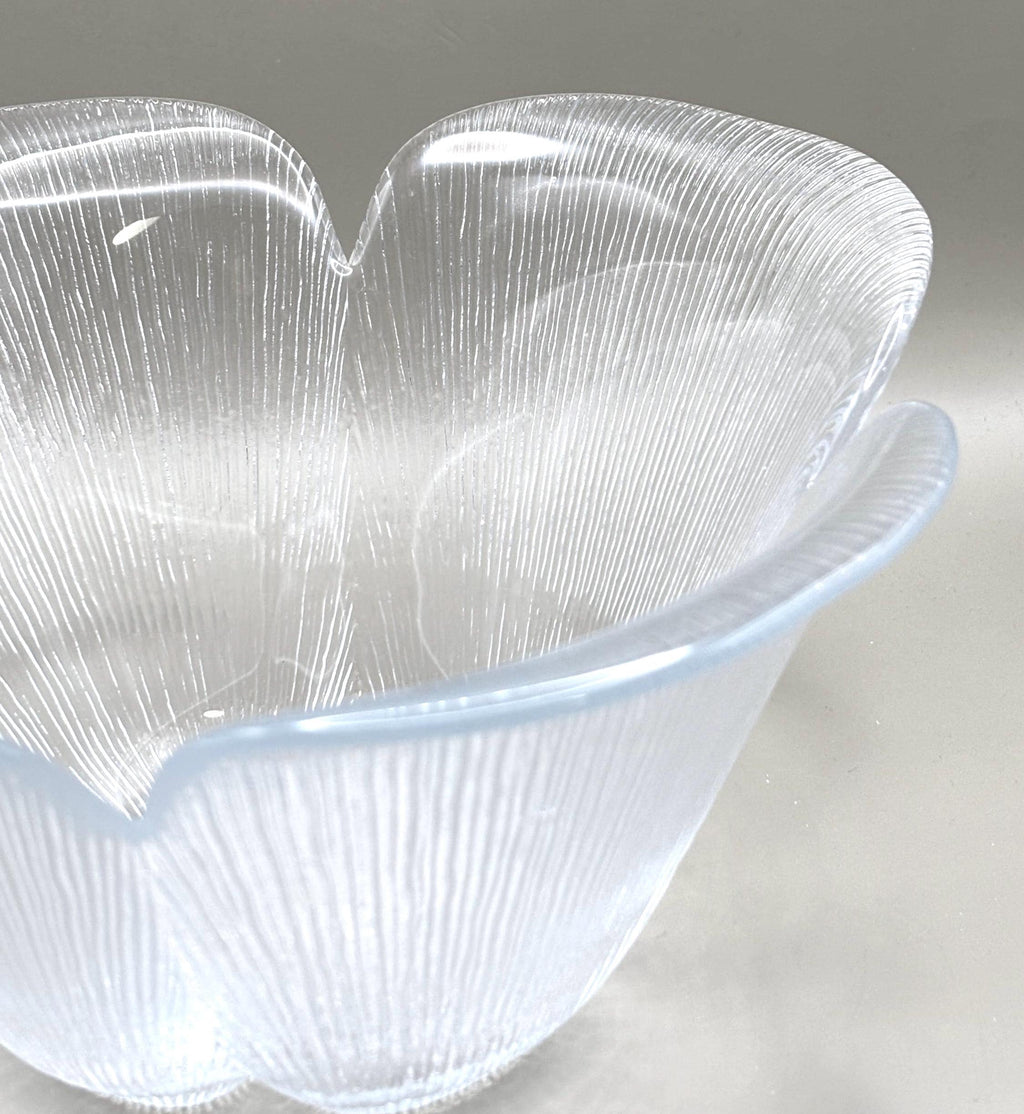 Holmegaard, Garni, Crystal Centerpiece Bowl | Danish Art Glass