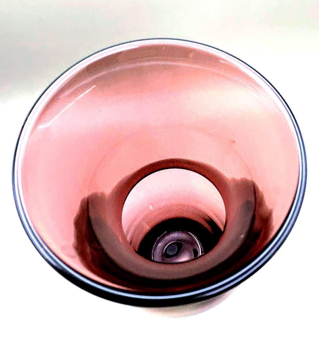 Vintage Holmegaard “Harlekin” Vase, Royal Copenhagen, Denmark
