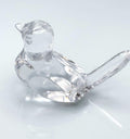 Baccarat Crystal Bird Figurine | French Art Glass Sculpture