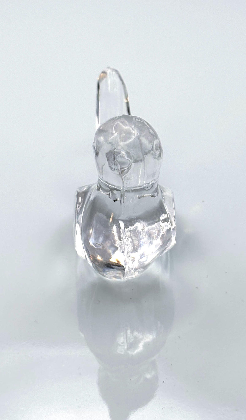 Baccarat Crystal Bird Figurine | French Art Glass Sculpture
