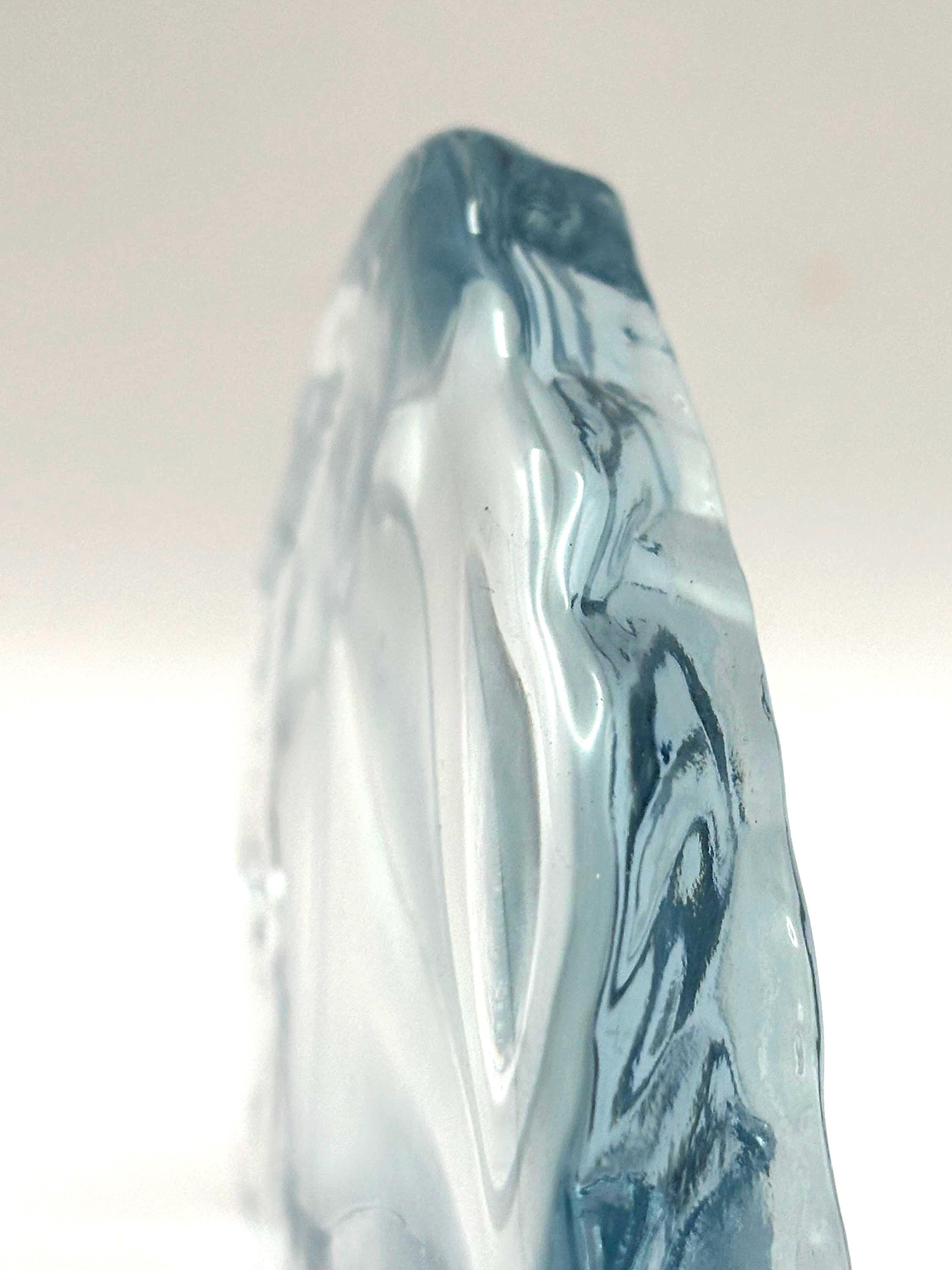 Mats Jonasson, Målerås, Crystal Shell Sculpture | Swedish Art Glass