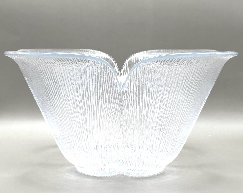 Holmegaard, Garni, Crystal Centerpiece Bowl | Danish Art Glass