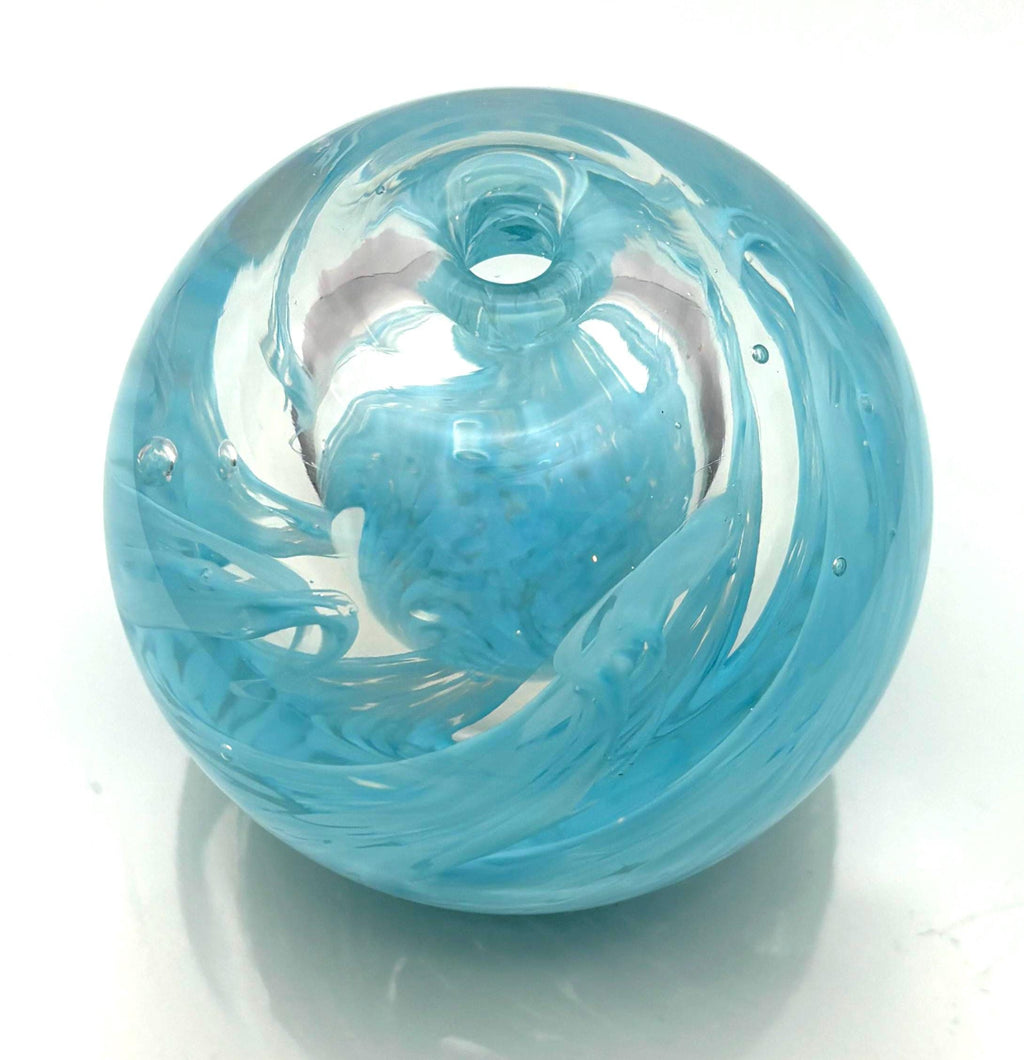 Egermann Pavel Hlava | Signed Bohemian Art Glass Orb Bud Vase
