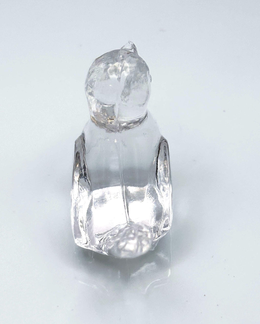 Baccarat Crystal Bird Figurine | French Art Glass Sculpture
