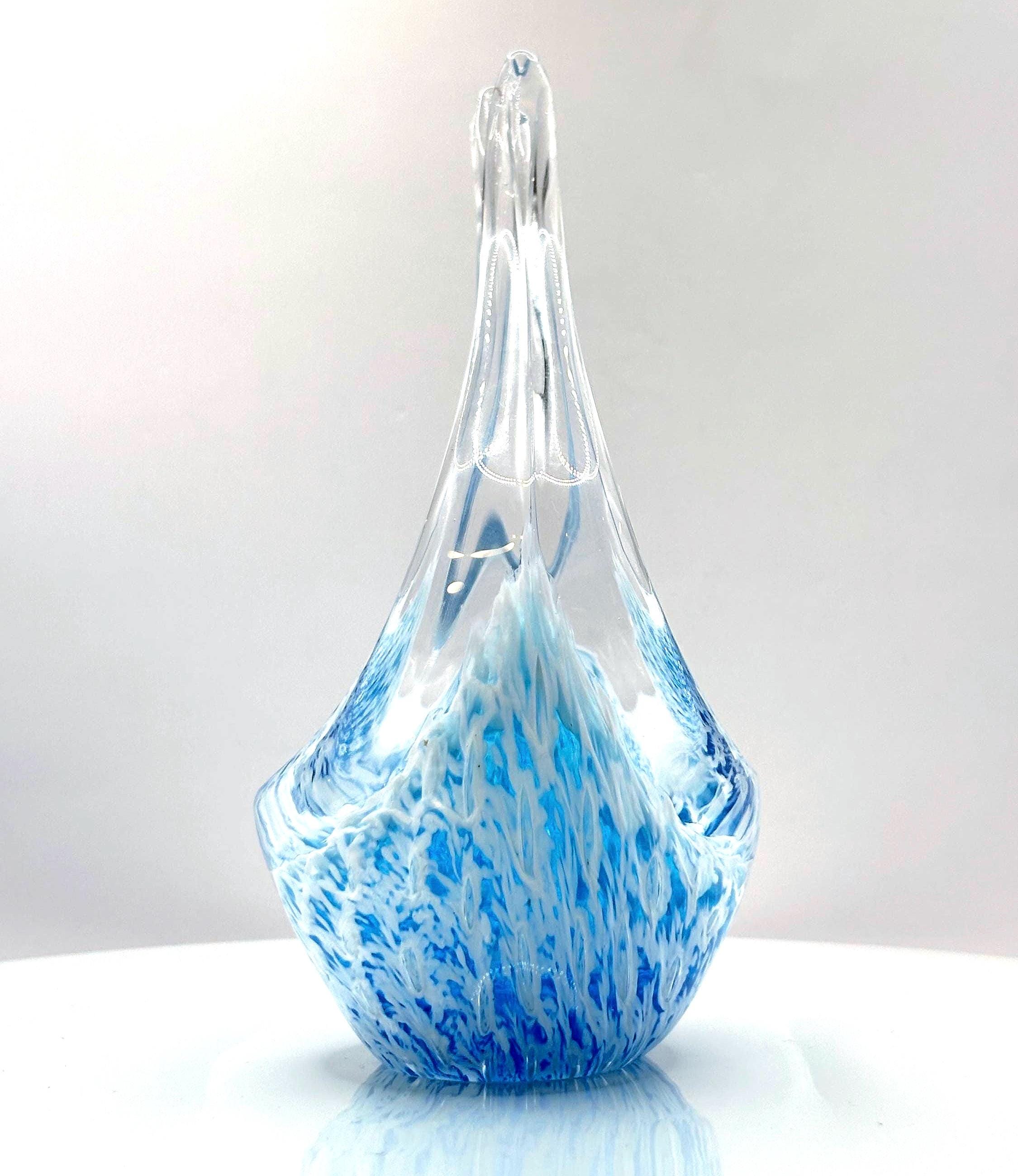 Paul Kedelv Flygsfors “Coquille” Bowl | Swedish Art Glass 1950s