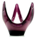 Flygsfors, Paul Kedelv, Coquille Bowl | Swedish Amethyst Art Glass