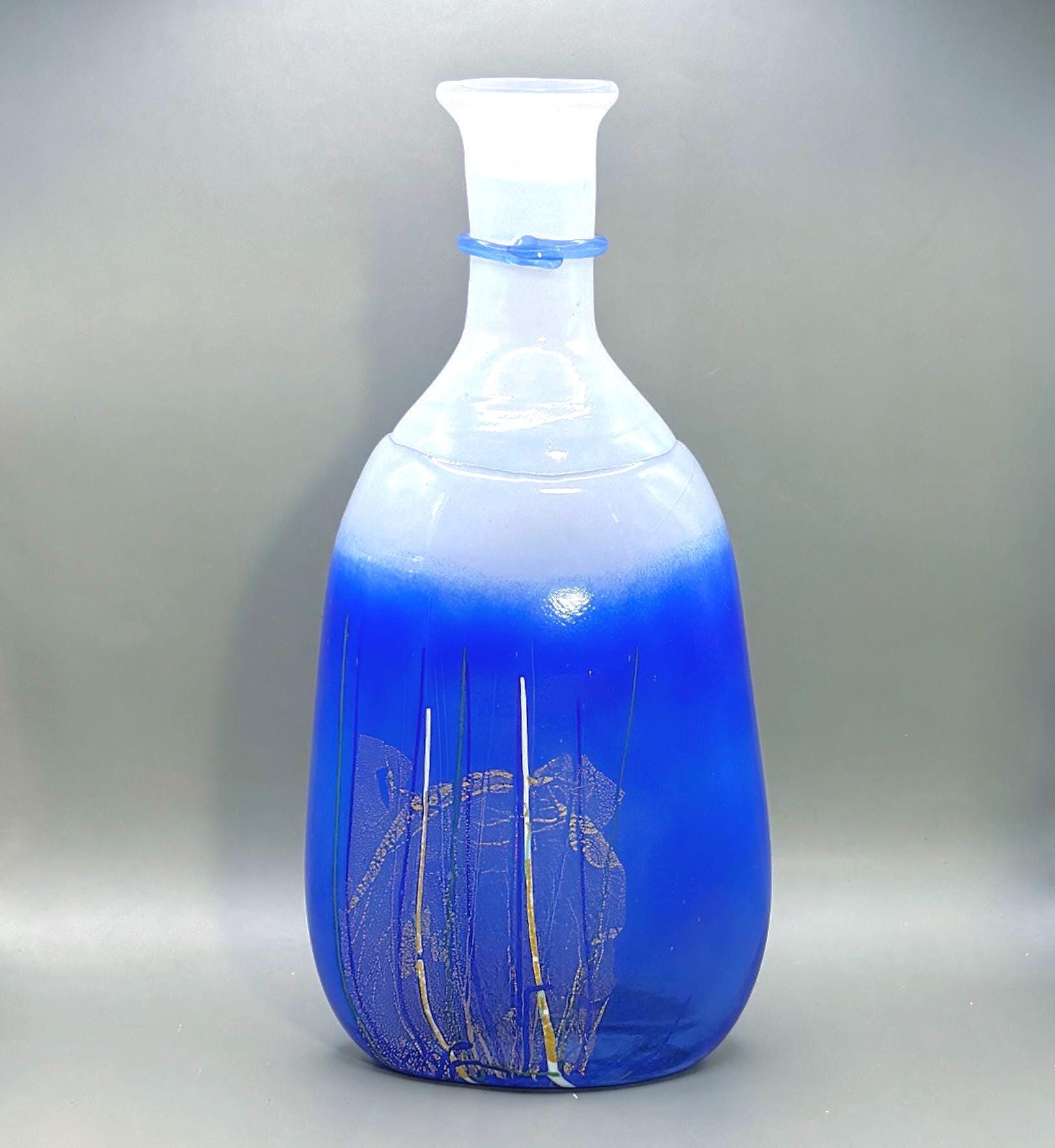Kosta Boda, Kjell Engman, Large Vase | Swedish Art Glass Scandinavian Decor