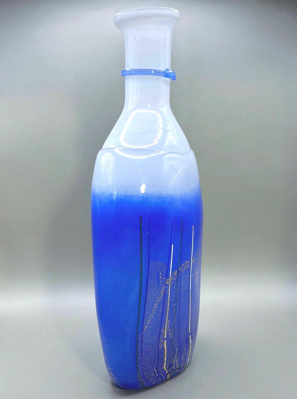 Kosta Boda, Kjell Engman, Large Vase | Swedish Art Glass Scandinavian Decor
