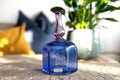 Kosta Boda, Bertil Vallien, Large Glass Bud Vase, Blue Purple | Swedish Decor