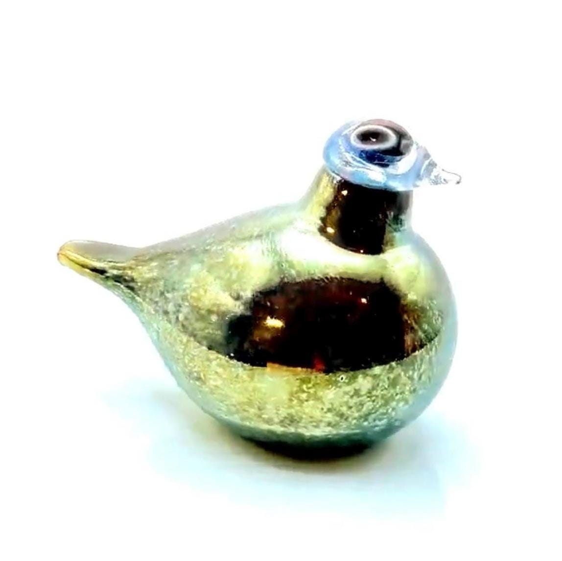 Iittala, Oiva Toikka Glass Bird Figurine | Finish Glass Art Collection