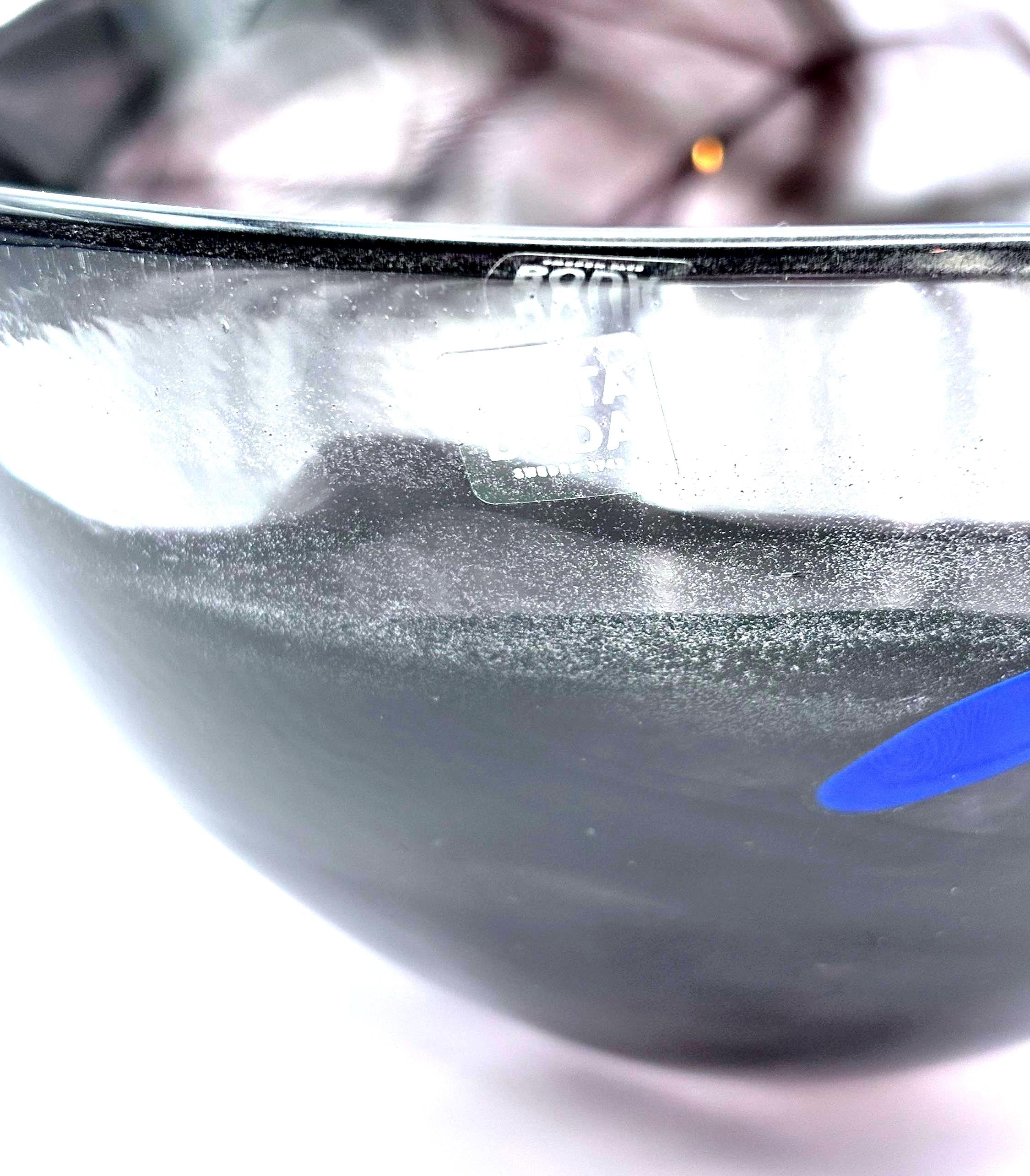 Kosta Boda, Anna Ehrner – Contrast Crystal BowlSwedish Art – Scandinavian Design Bowl