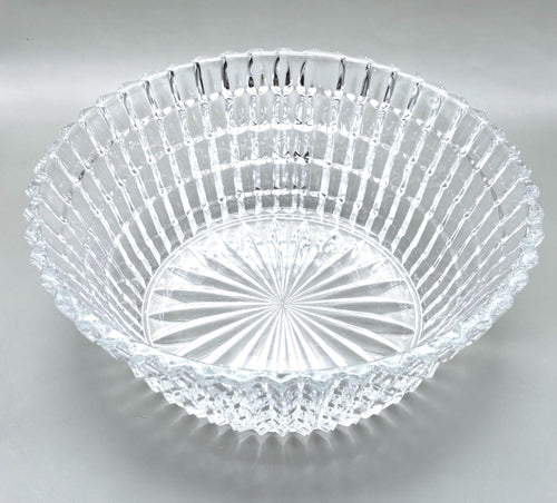 Bohemian, Crystal Bowl – 23 cm Cut Glass | Czech Crystal – Elegant Centerpiece Decor