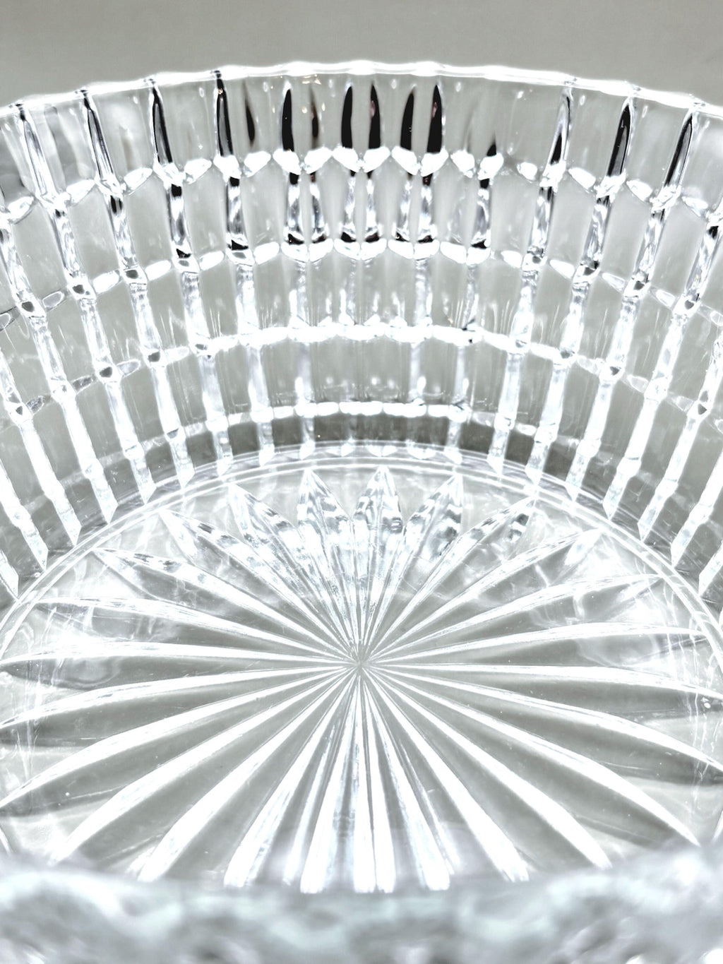 Bohemian, Crystal Bowl – 23 cm Cut Glass | Czech Crystal – Elegant Centerpiece Decor