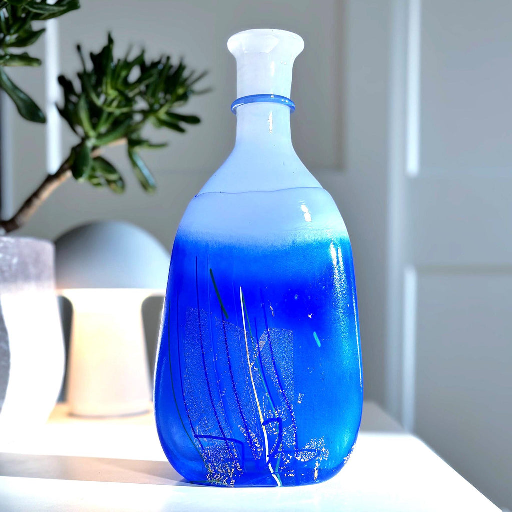 Kosta Boda, Kjell Engman, Large Vase | Swedish Art Glass Scandinavian Decor