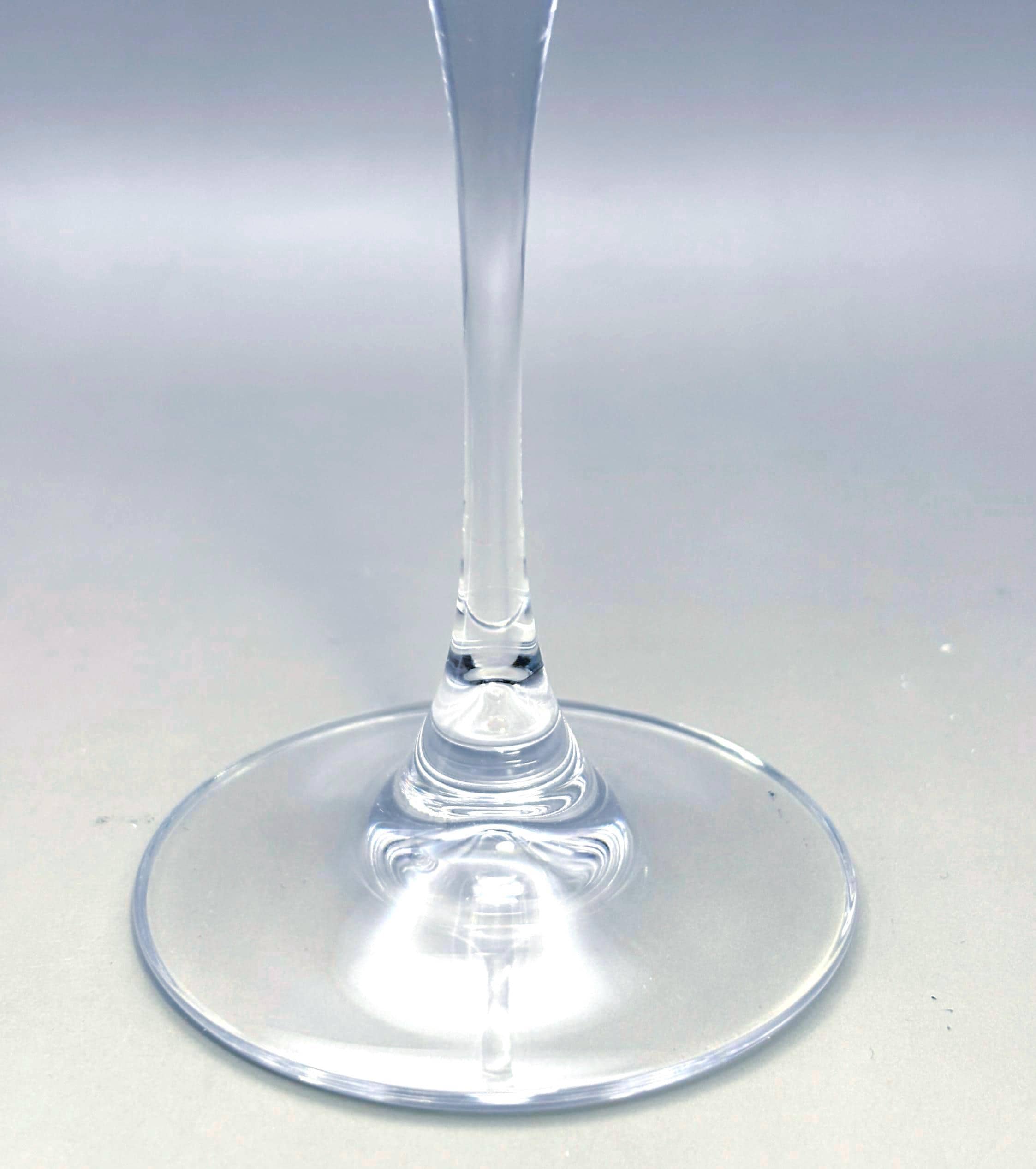 Vintage Cristal d’Arques Crystal Candlesticks – Cobalt Blue Stem, Boutique Collection