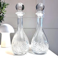 Primavera di Cristallo, Hand Cut Lead Crystal Decanters | Italian Crystal Glass, 34 cm