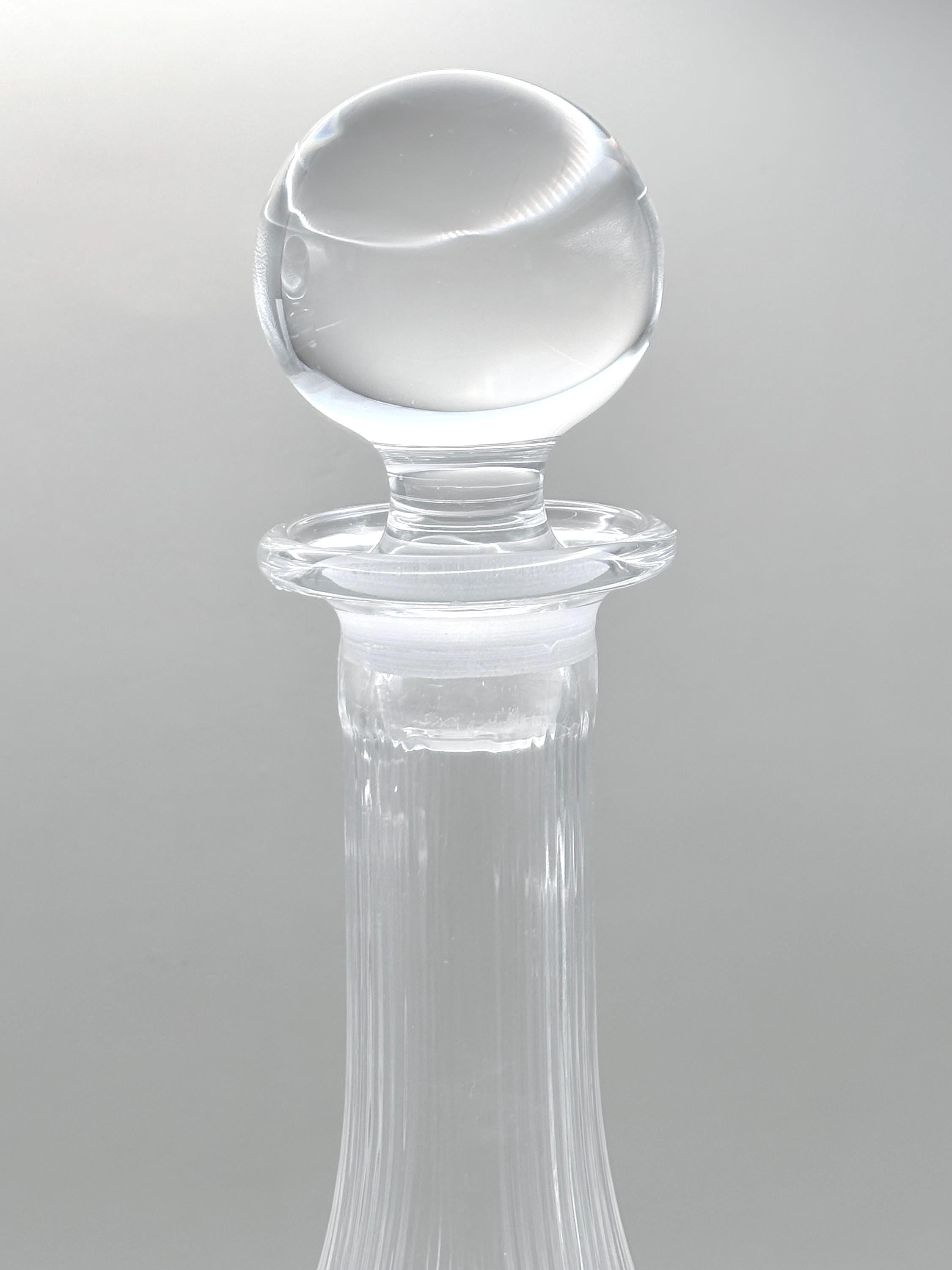Primavera di Cristallo, Hand Cut Lead Crystal Decanters | Italian Crystal Glass, 34 cm