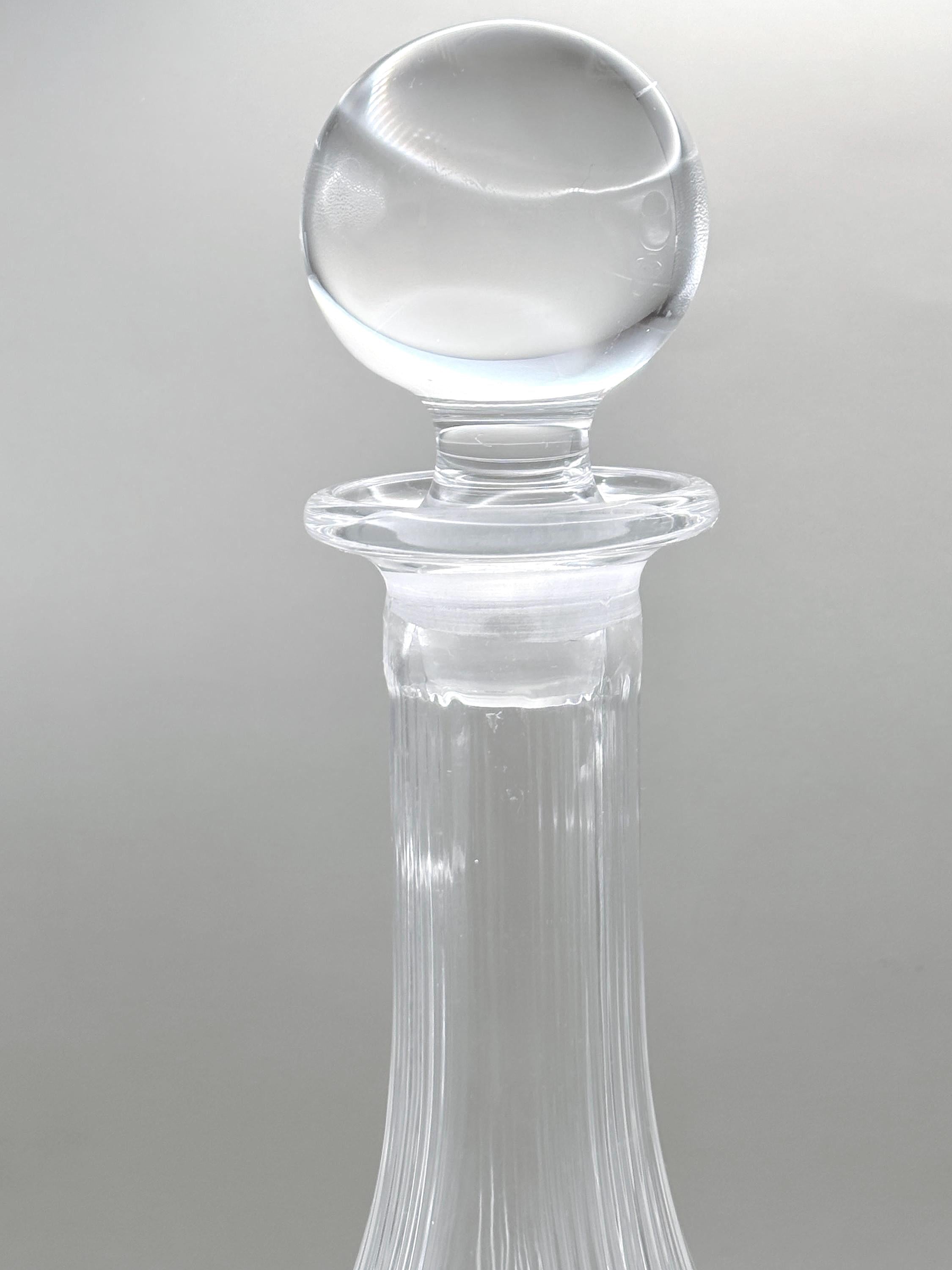 Primavera di Cristallo, Hand Cut Lead Crystal Decanters | Italian Crystal Glass, 34 cm