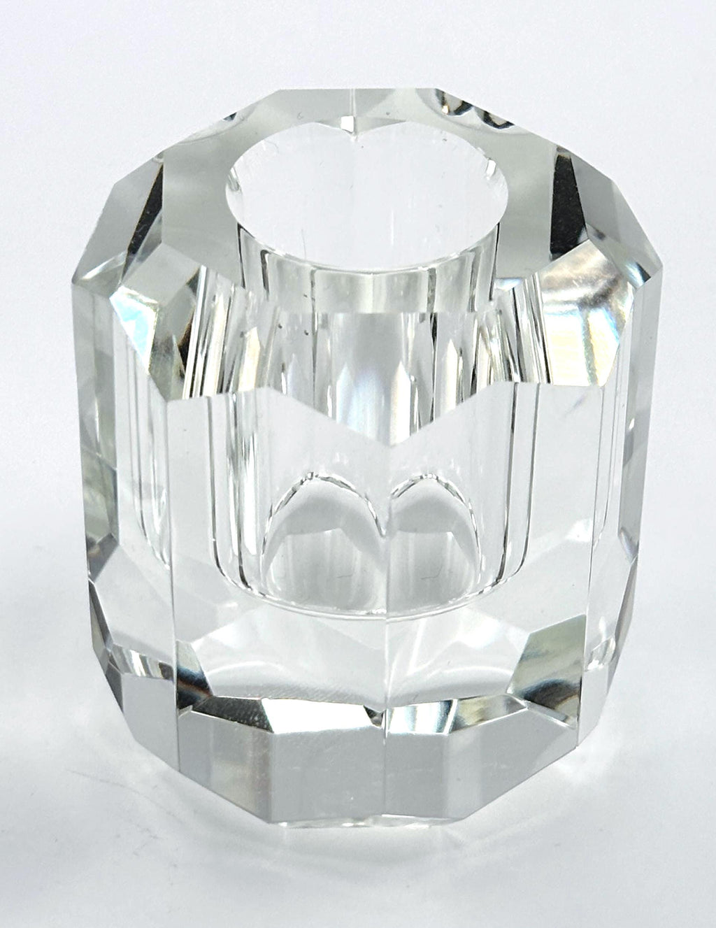 Nordic Décor, Crystal Candle holders | Mid Century Modern