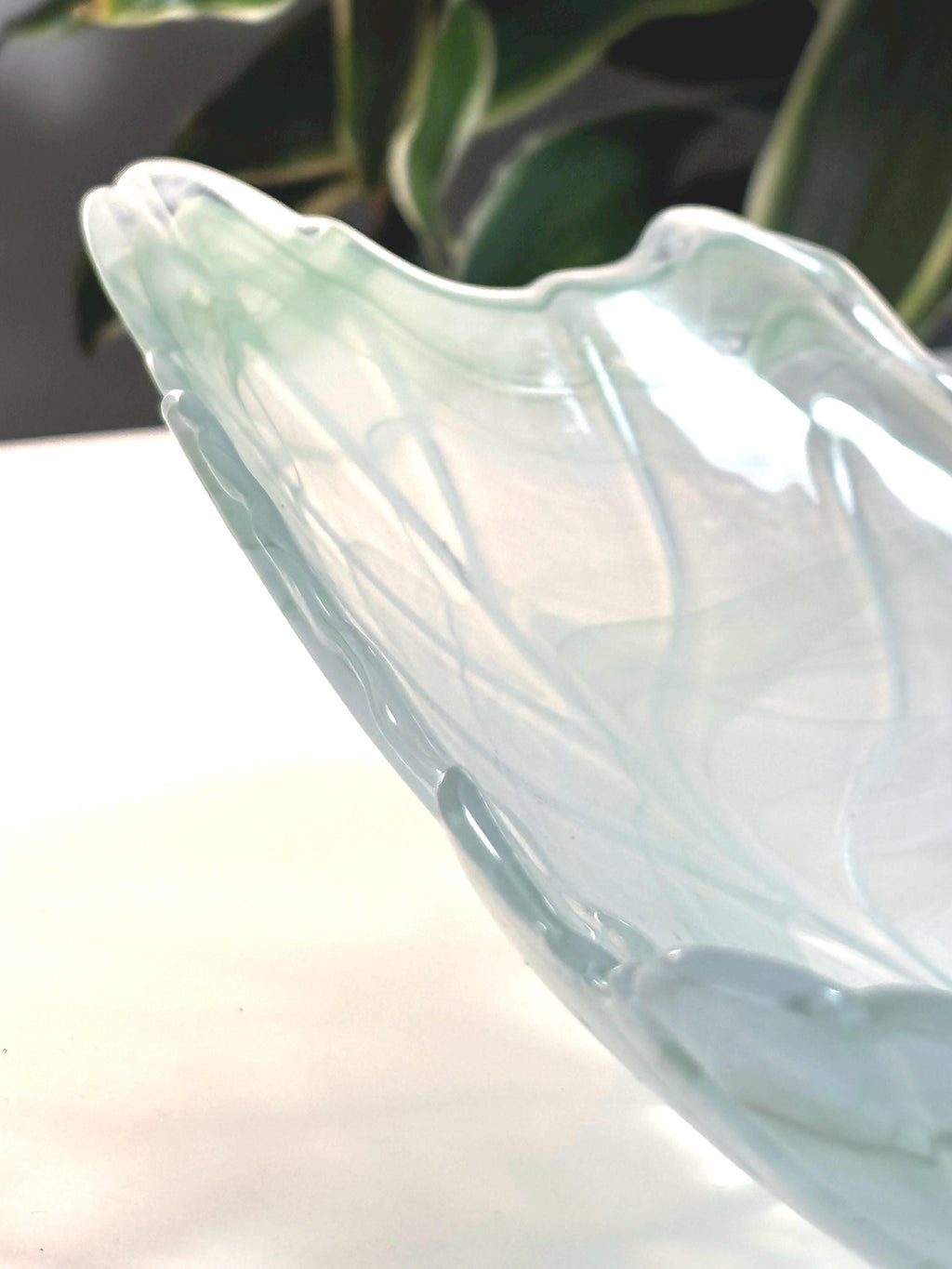 Murano, Lavorazione, Rare size Arte Glass Bowl | Italian Art Glass Centerpieces