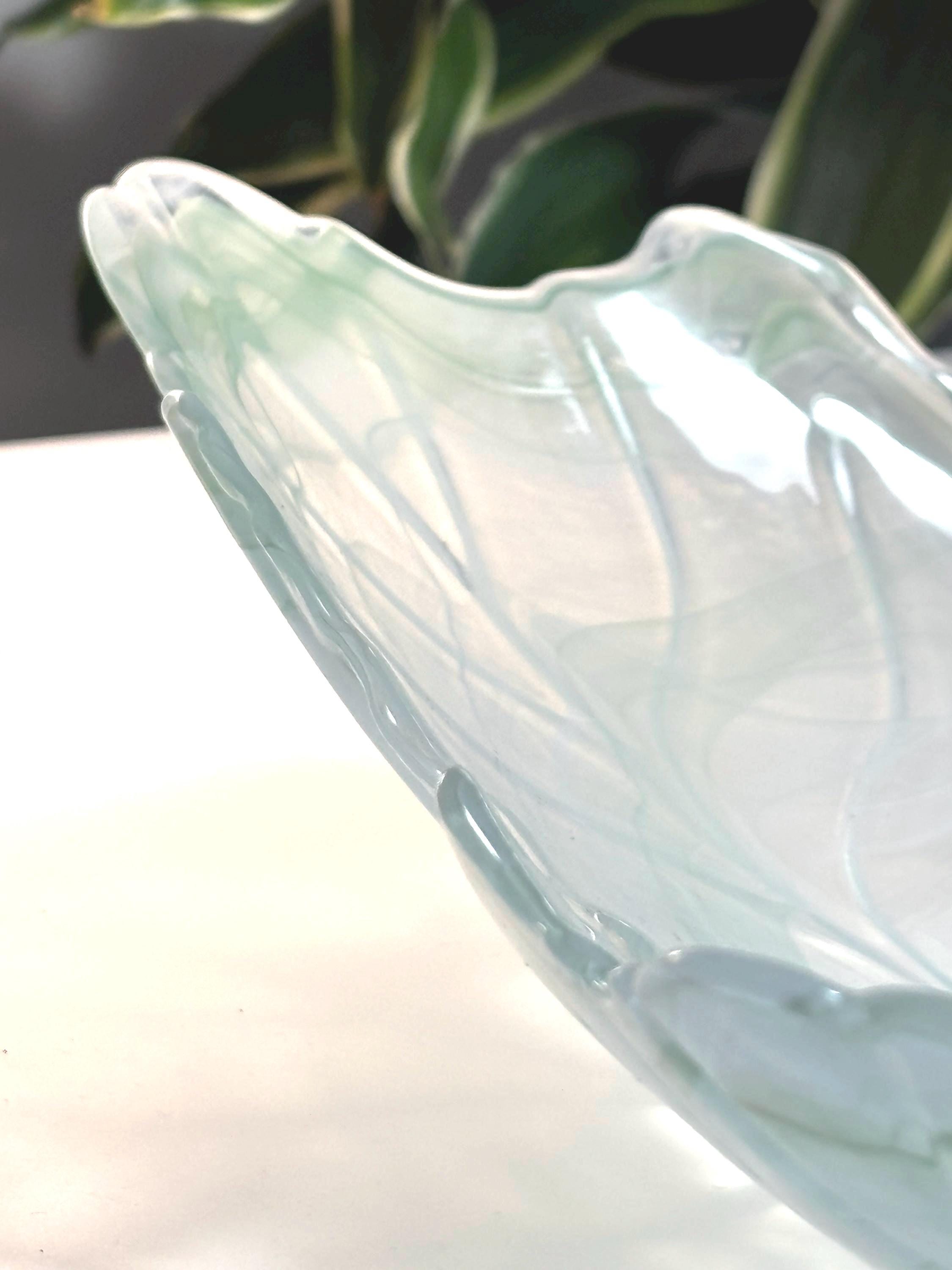 Murano, Lavorazione, Rare size Arte Glass Bowl | Italian Art Glass Centerpieces