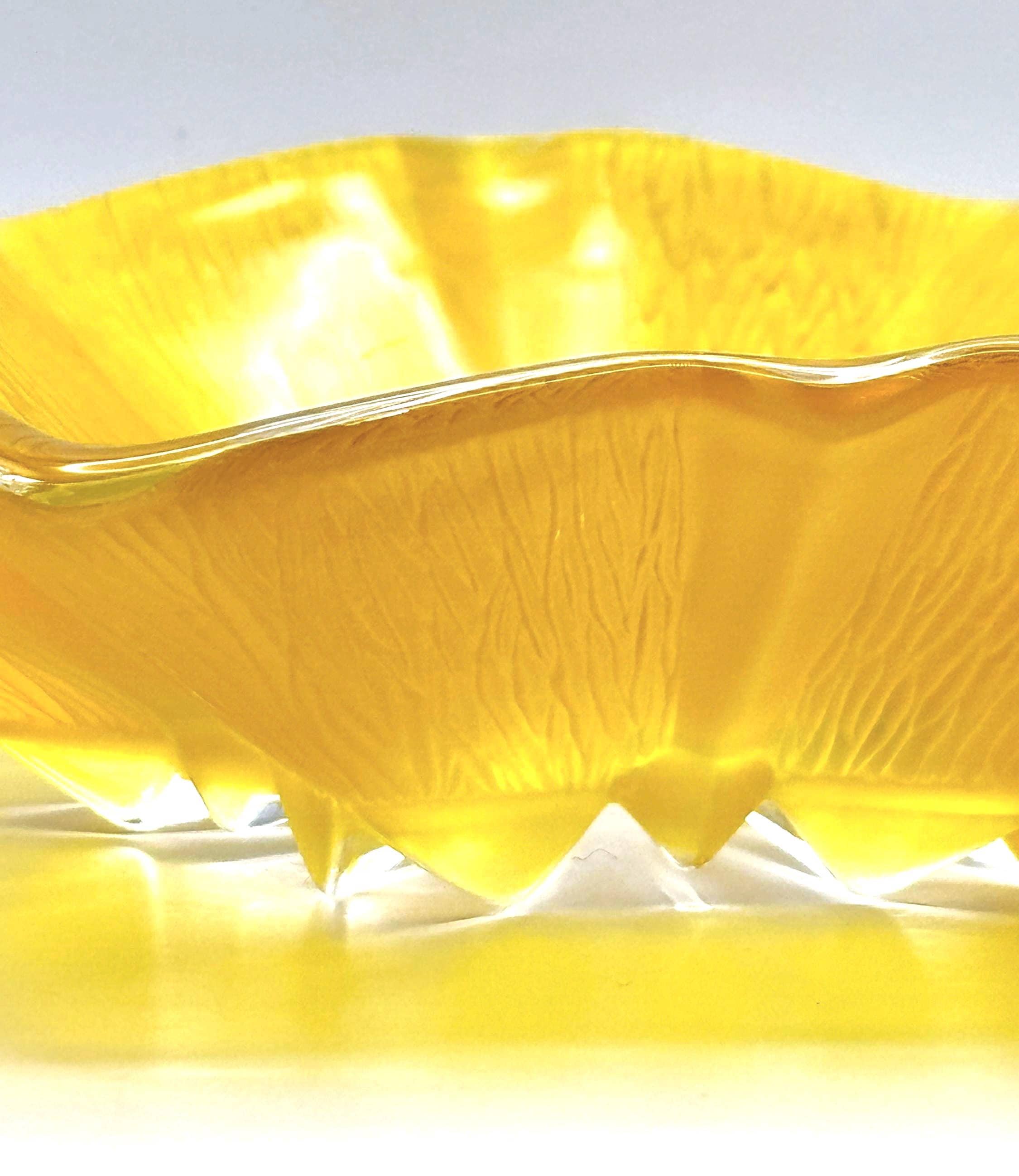 Bohemian, Crystal Bowl | Mid Century Modern Centerpiece