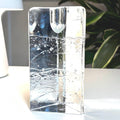 Iittala, Timo Sarpaneva “Arkipelago” Crystal Candle Holder by – Finnish Scandinavian Art Glass