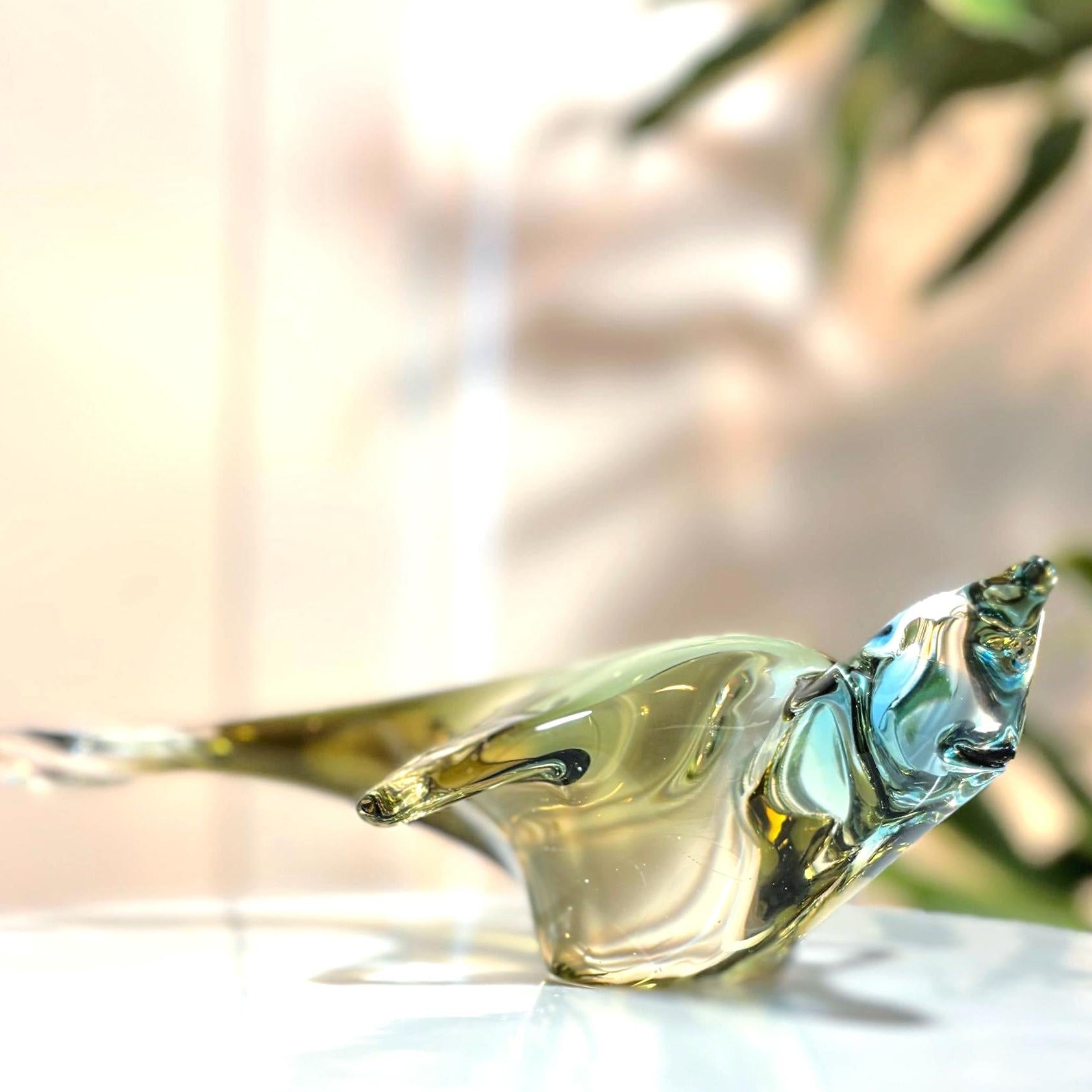 Vintage Murano, Italy. Sea lion Art Glass Sculpture