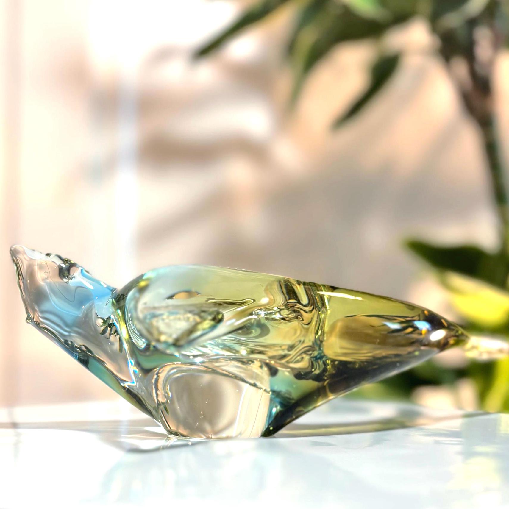 Vintage Murano, Italy. Sea lion Art Glass Sculpture